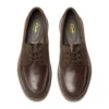Bratton Boat Dark Brown Lea – Image 4
