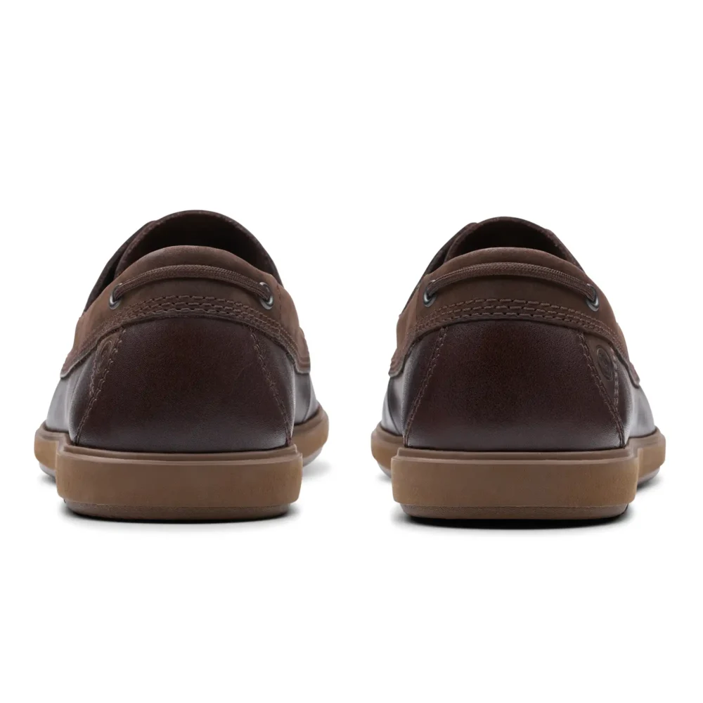 Bratton Boat Dark Brown Lea – Image 6