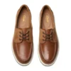 Bratton Boat Dark Tan Lea – Image 4