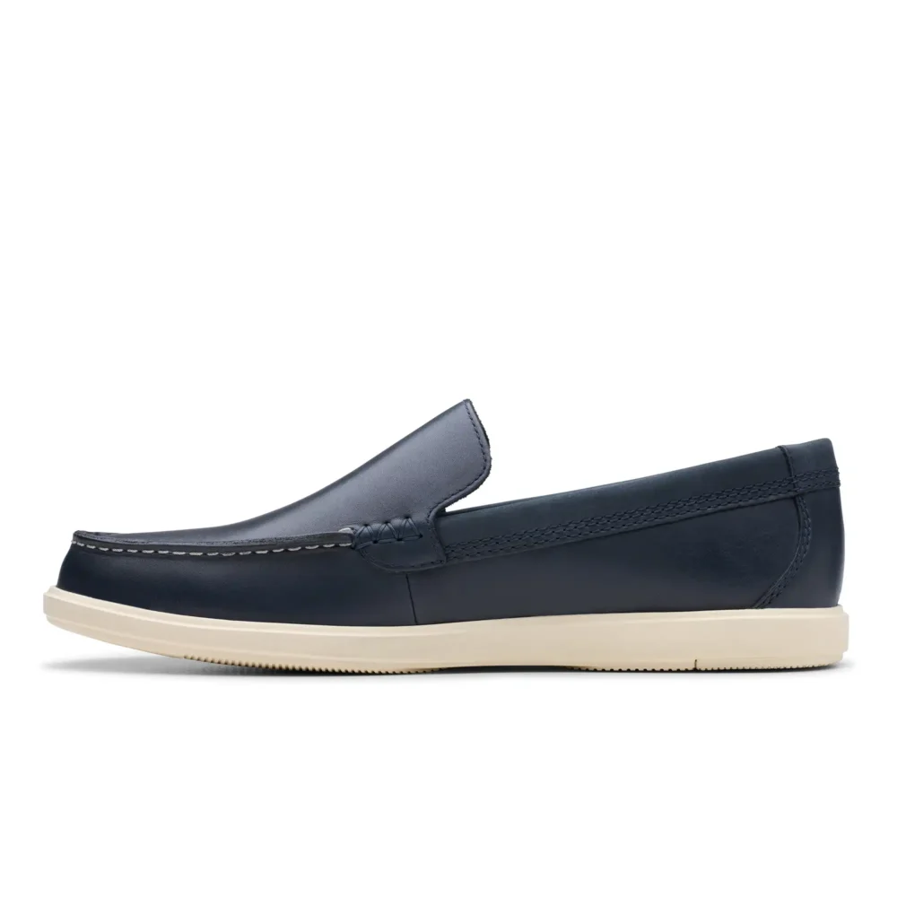 Bratton Loafer Navy Leather – Image 3