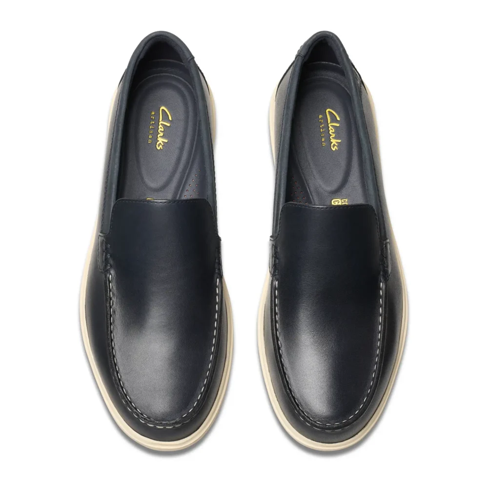 Bratton Loafer Navy Leather – Image 4