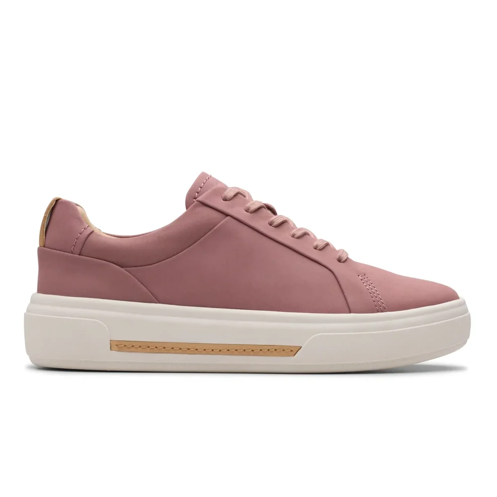 Hollyhock Walk Mauve Nubuck – Image 1