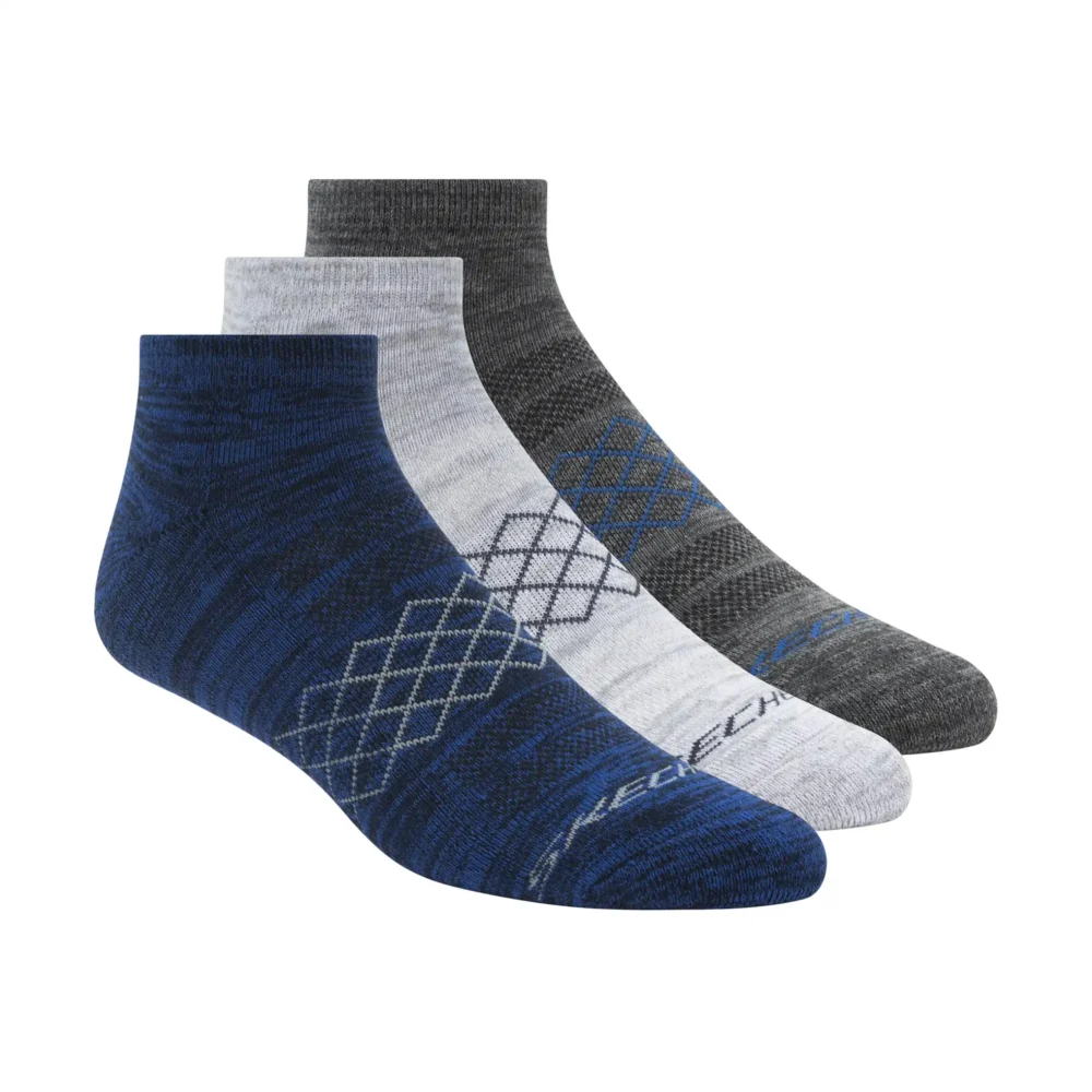 3PK MENS 1/2 TERRY LOW CUT – Image 1