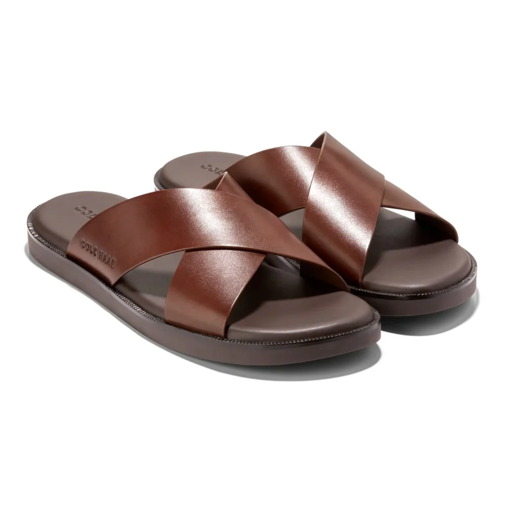Nantucket Cross Strap Sandal Ch Woodbury   Java – Image 5