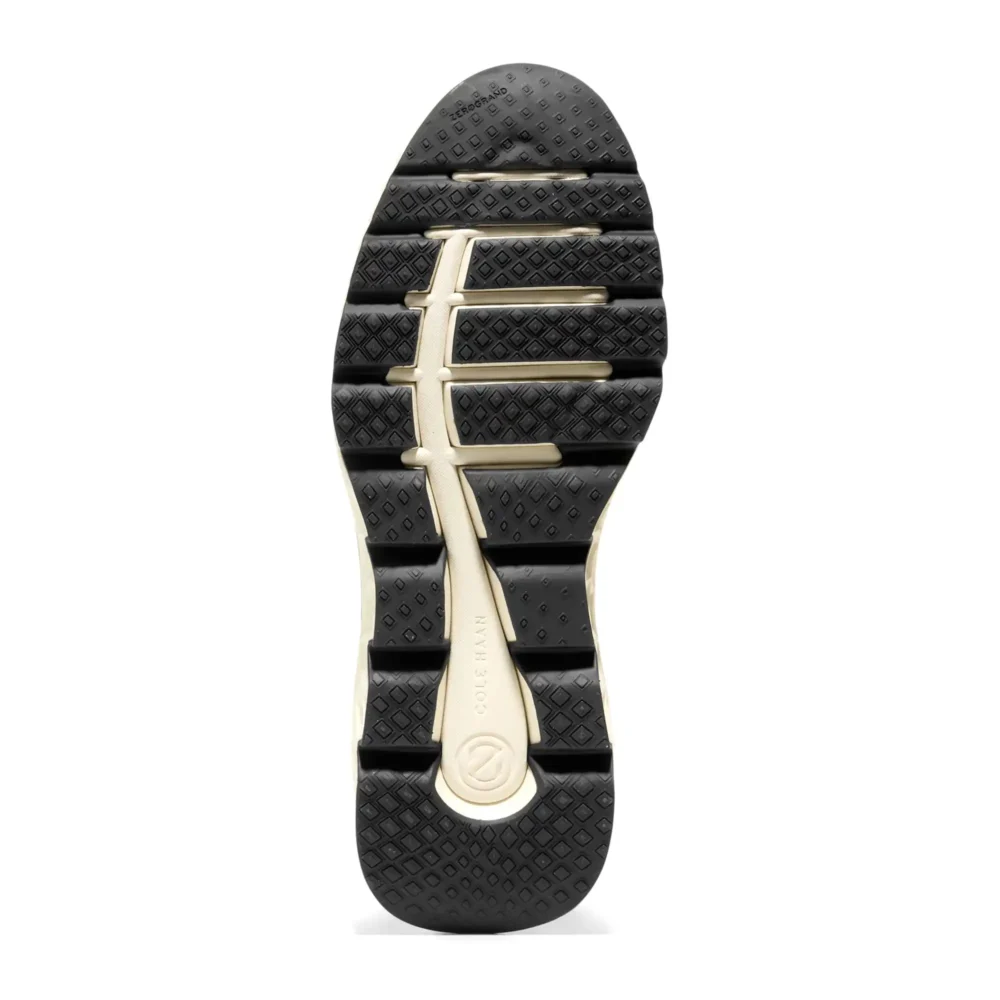 5.Zerogrand Stitchlite Wingtip Oxford Black Ivory – Image 6