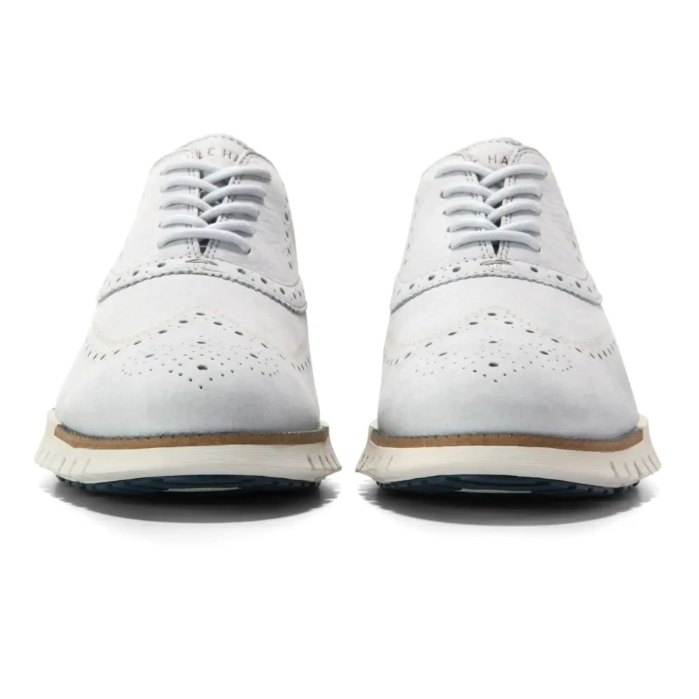 Zerogrand Remastered Wingtip Oxford - Microchip Nubuck   Big Dipper   Ivory – Image 2