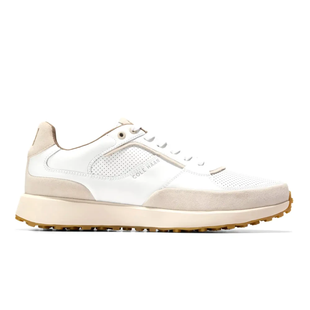 Grand Crosscourt Downtown Sneakers Optic White   Silver Lining   Ivory – Image 1