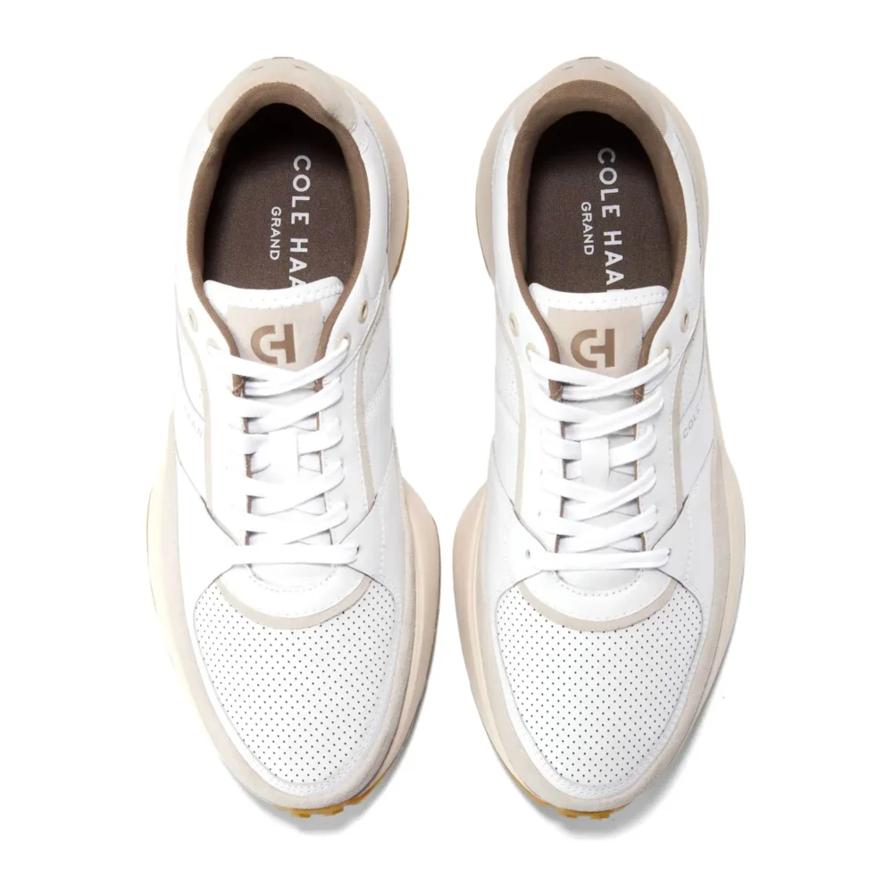 Grand Crosscourt Downtown Sneakers Optic White   Silver Lining   Ivory – Image 4