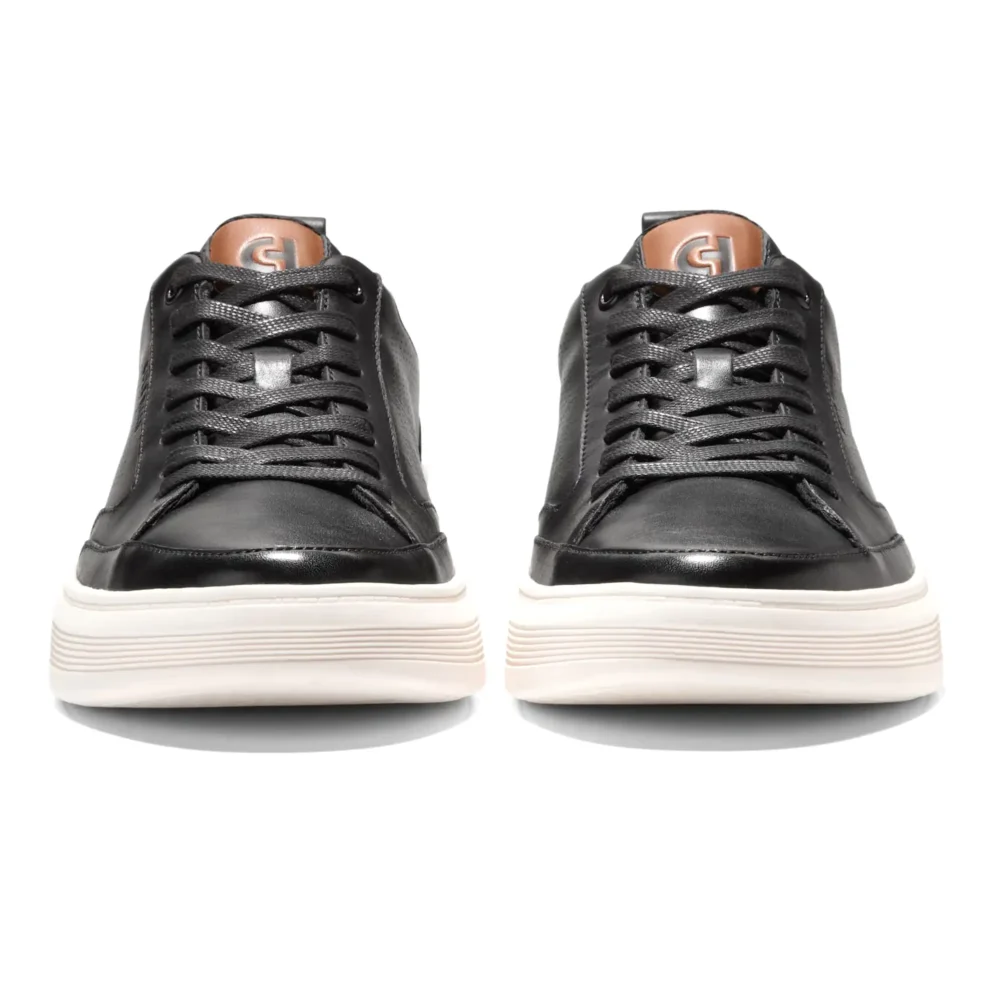 Grand Crosscourt Premier Ii Sneakers Black   British Tan   Optic White – Image 2
