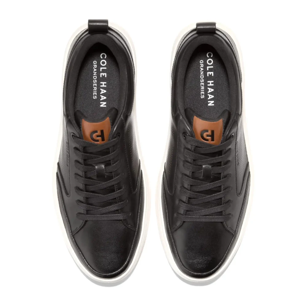 Grand Crosscourt Premier Ii Sneakers Black   British Tan   Optic White – Image 4