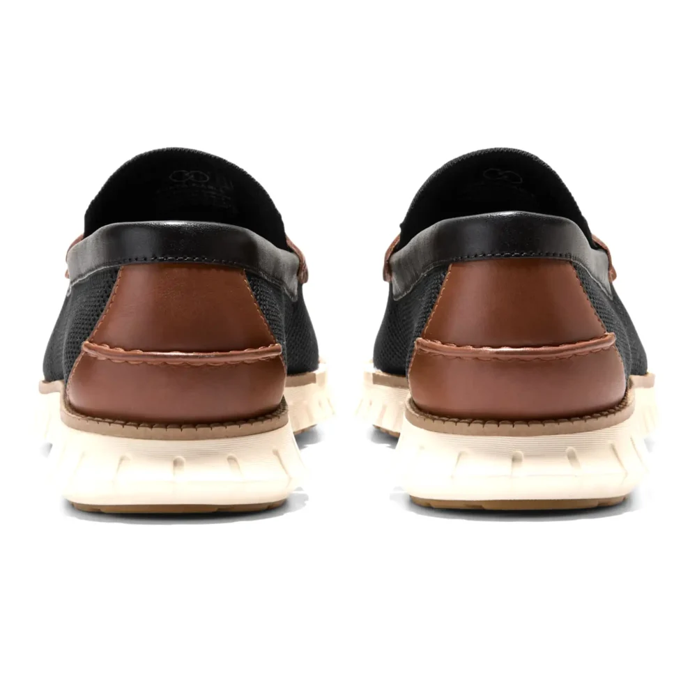 Zerogrand Remastered Stitchlite Loafers Black  Brit Tan   Ivory – Image 3