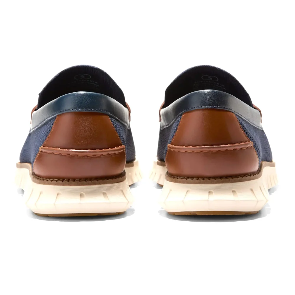 Zerogrand Remastered Stitchlite Loafers Navy Blazer   Brit Tan   Ivory – Image 3
