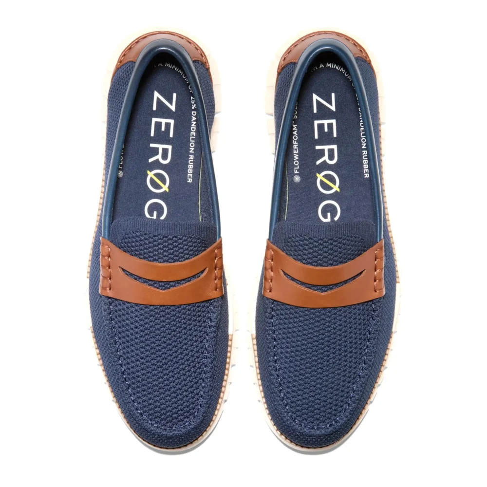 Zerogrand Remastered Stitchlite Loafers Navy Blazer   Brit Tan   Ivory – Image 4