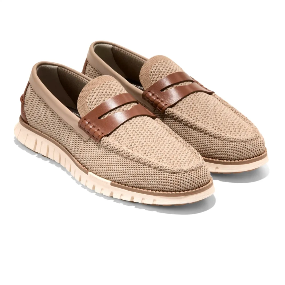 Zerogrand Remastered Stitchlite Loafers Sesame   Brit Tan   Ivory – Image 5