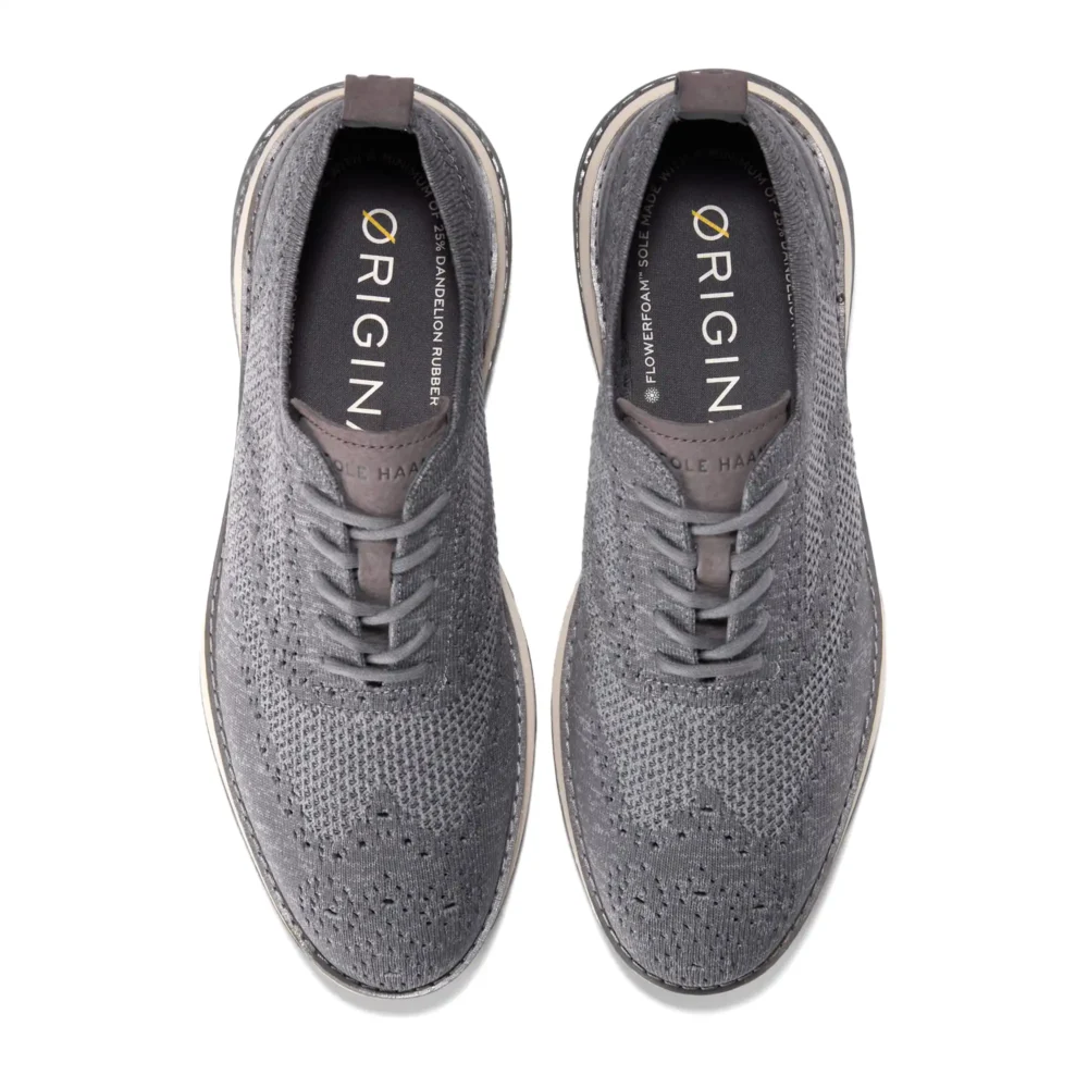 Og Energyweave Stitchlite Wing Oxfords Stormcloud   Ironstone   Ivory – Image 4