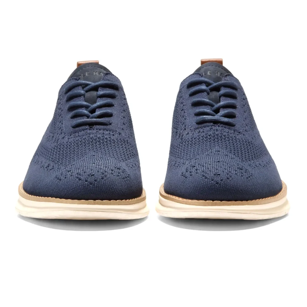 Og Energyweave Stitchlite Wing Oxfords Navy Blazer   Ivory   Natural – Image 2