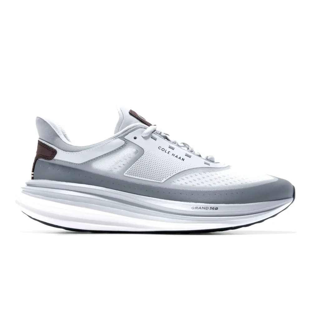 Originalgrand Quadstar Running Sneakers Micro Chip   Quiet Shade   Optic White – Image 1