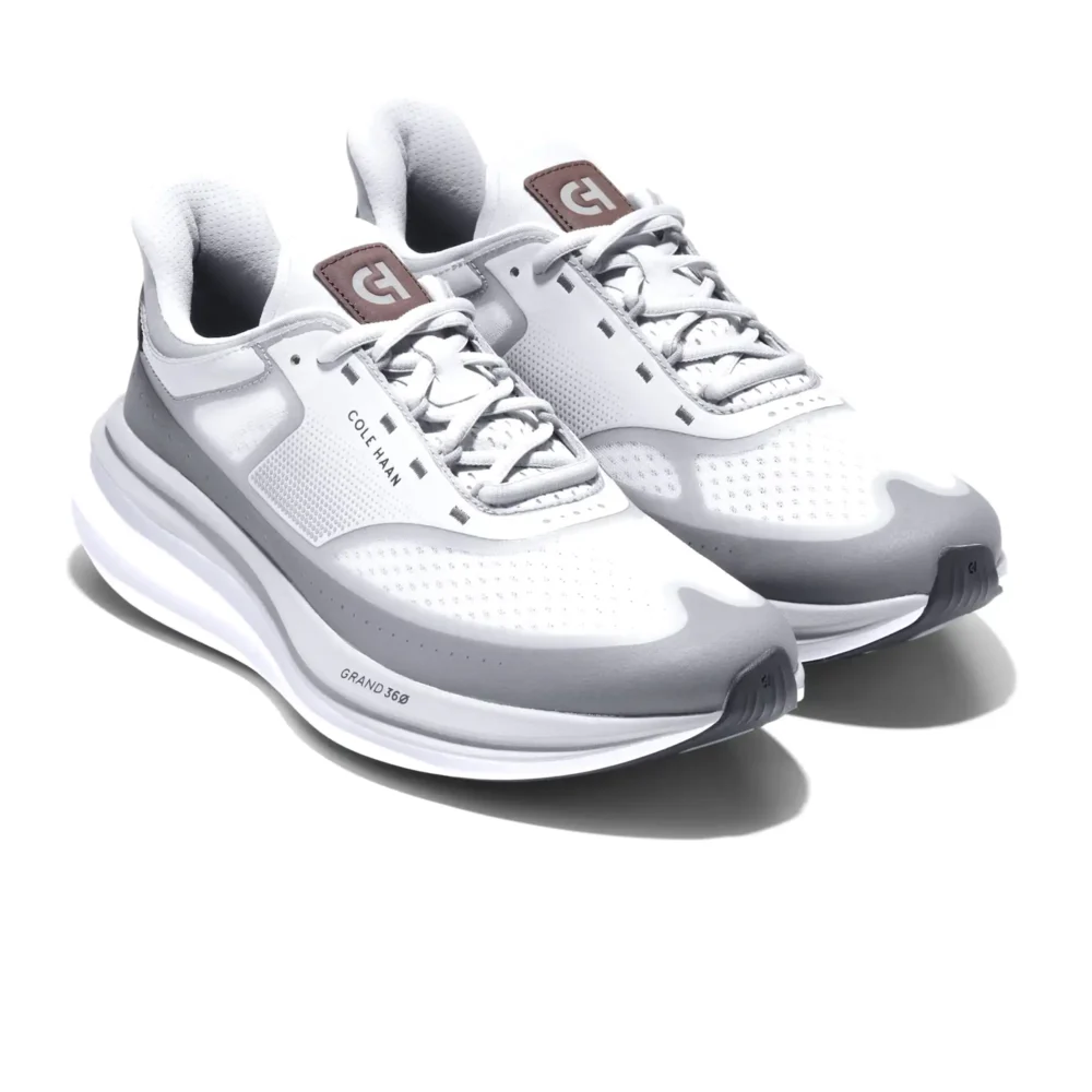 Originalgrand Quadstar Running Sneakers Micro Chip   Quiet Shade   Optic White – Image 5