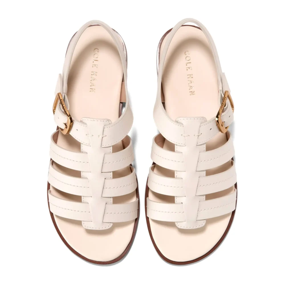 Flynn Fisherman Sandals Ivory Ltr – Image 4