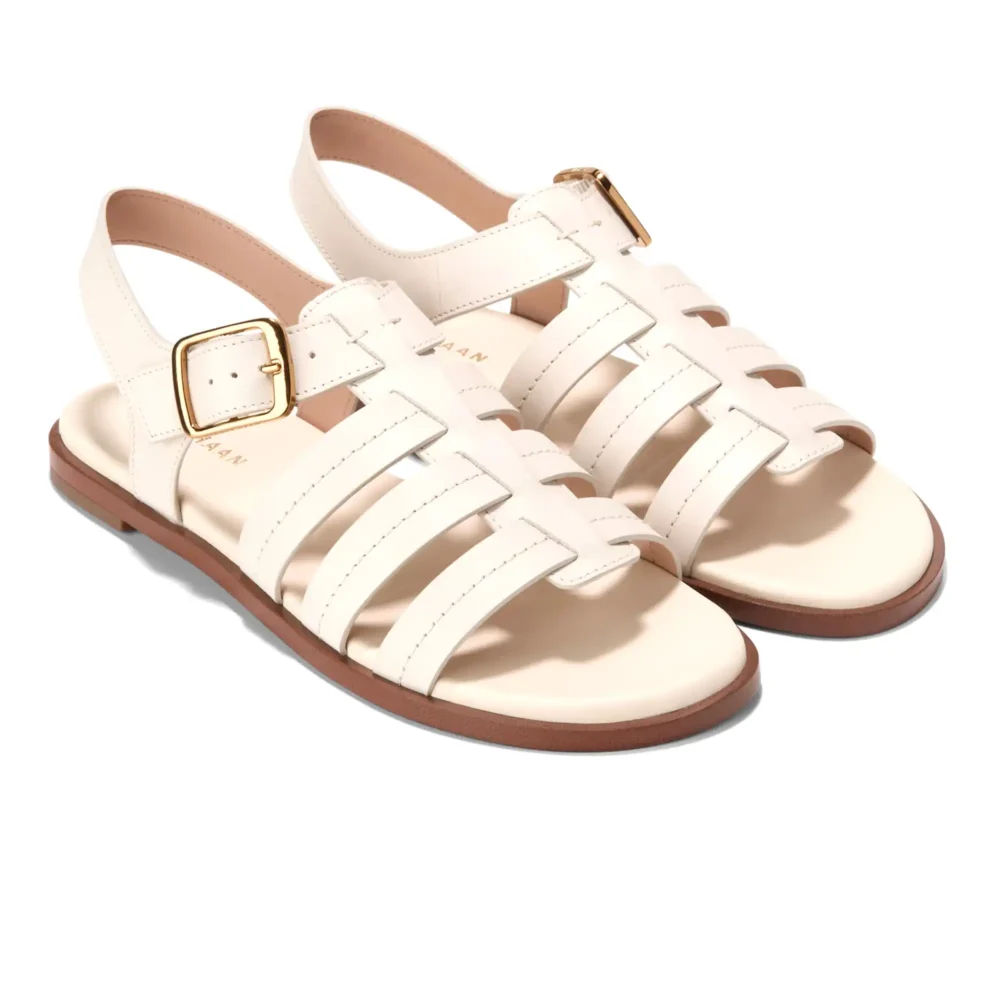 Flynn Fisherman Sandals Ivory Ltr – Image 5