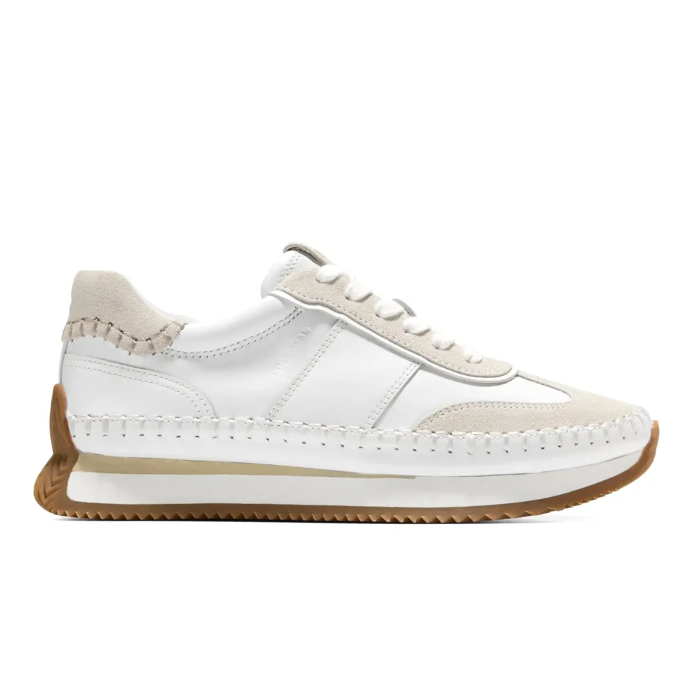 Gp Premier Runner Wht Slvr Brch Sued – Image 1