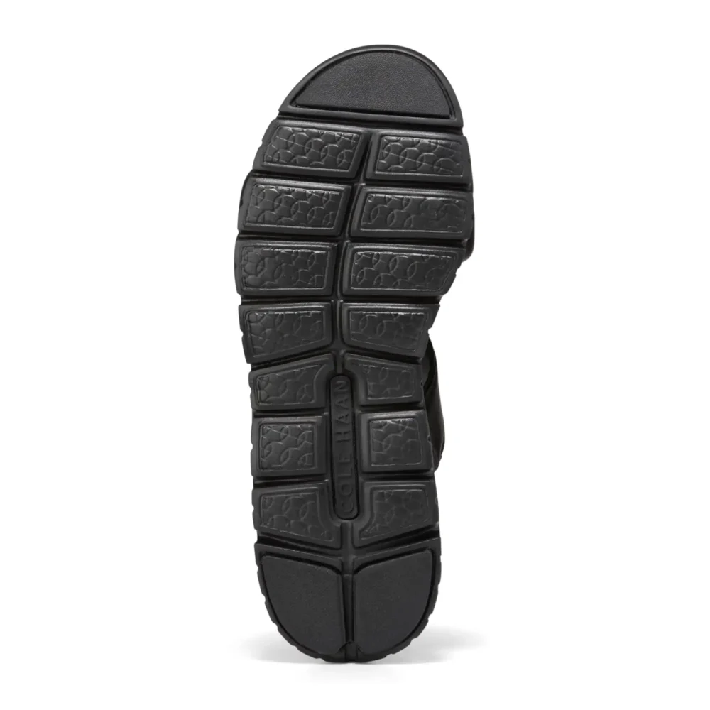 Zerogrand Double Band Slide Sandals Black Black – Image 6