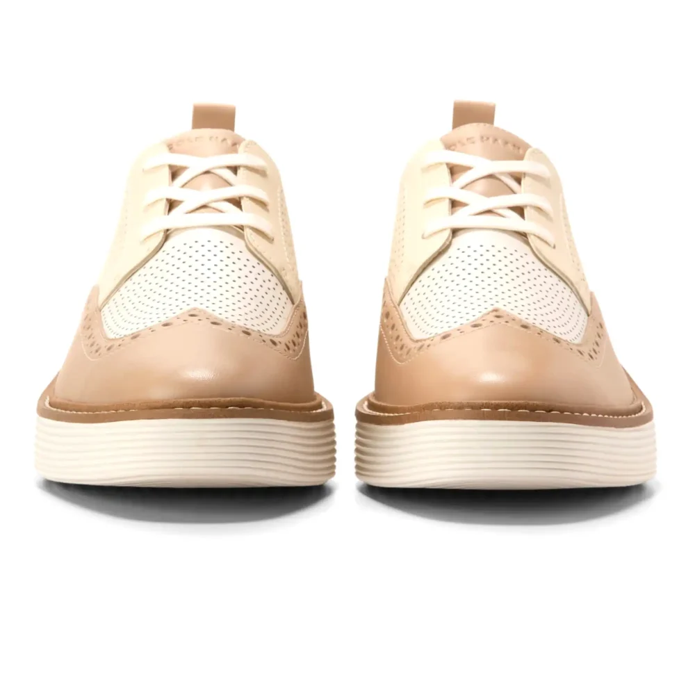 Originalgrand Platform Wingtip Oxford Ch Soft Buff Vanilla Custard Ivory – Image 2