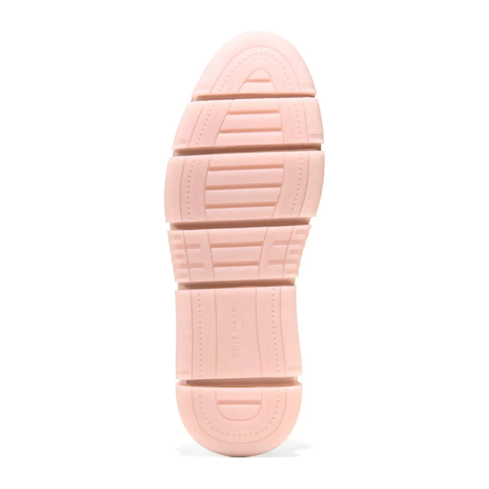 Zerogrand Revel Stitchlite Oxfords Cameo Rose And Ivory Knit Leather Cameo Rose – Image 6
