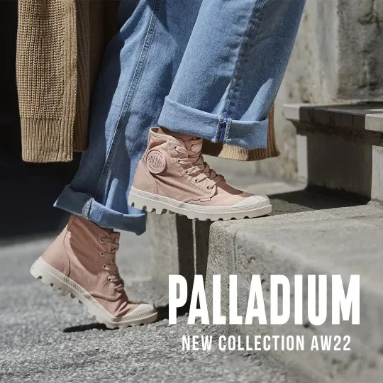 Nouvelle collection de chaussures Palladium pour Homme, Femme et Enfants