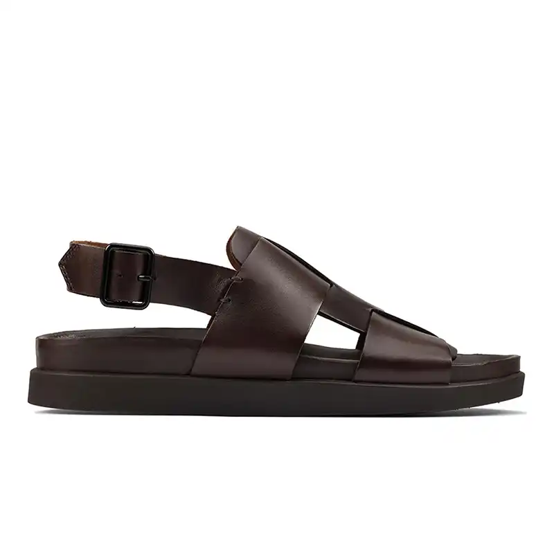 C26159568_A Sunder Strap Dark Brown Lea – Image 1