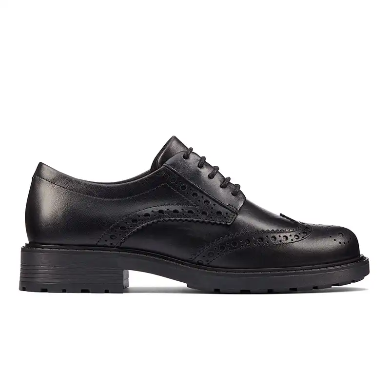 Chaussures Clarks Femme Orinoco2 Limit - Tissu Oxford, Semelle Caoutchouc, Confort Amorti - Taille Normale