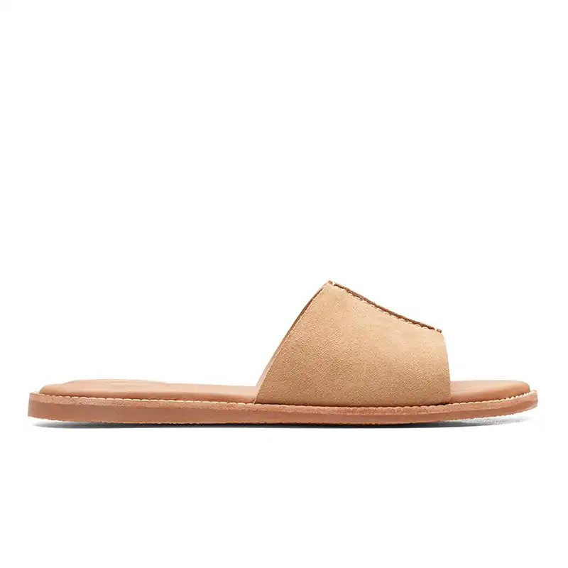 C26166690_A Karsea Mule Light Tan Suede – Image 1