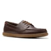 Bratton Boat Dark Brown Lea – Image 2