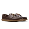 Bratton Boat Dark Brown Lea – Image 6