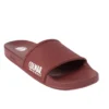 Slipper Plain Bordeaux-White 907 Tg – Image 2